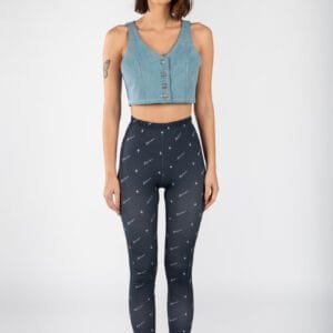Dirty Dancing Leggings Blue - Daydreamers