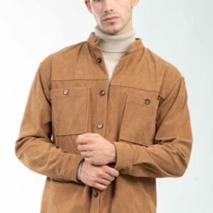 Overshirt Vittorio Molveno Καφέ