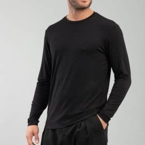 T-shirt Bamboo Black