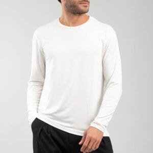 T-shirt Bamboo White