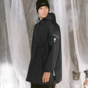 Kiub Raincoat Anorak Black