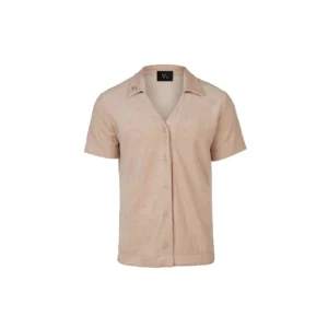 SAXSV TERRY CLOTH BEIGE SHIRT