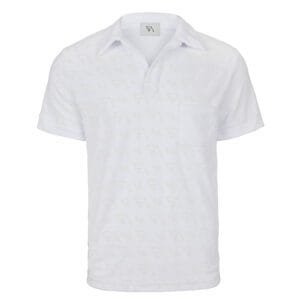 SAXSV TERRY CLOTH WHITE TSHIRT