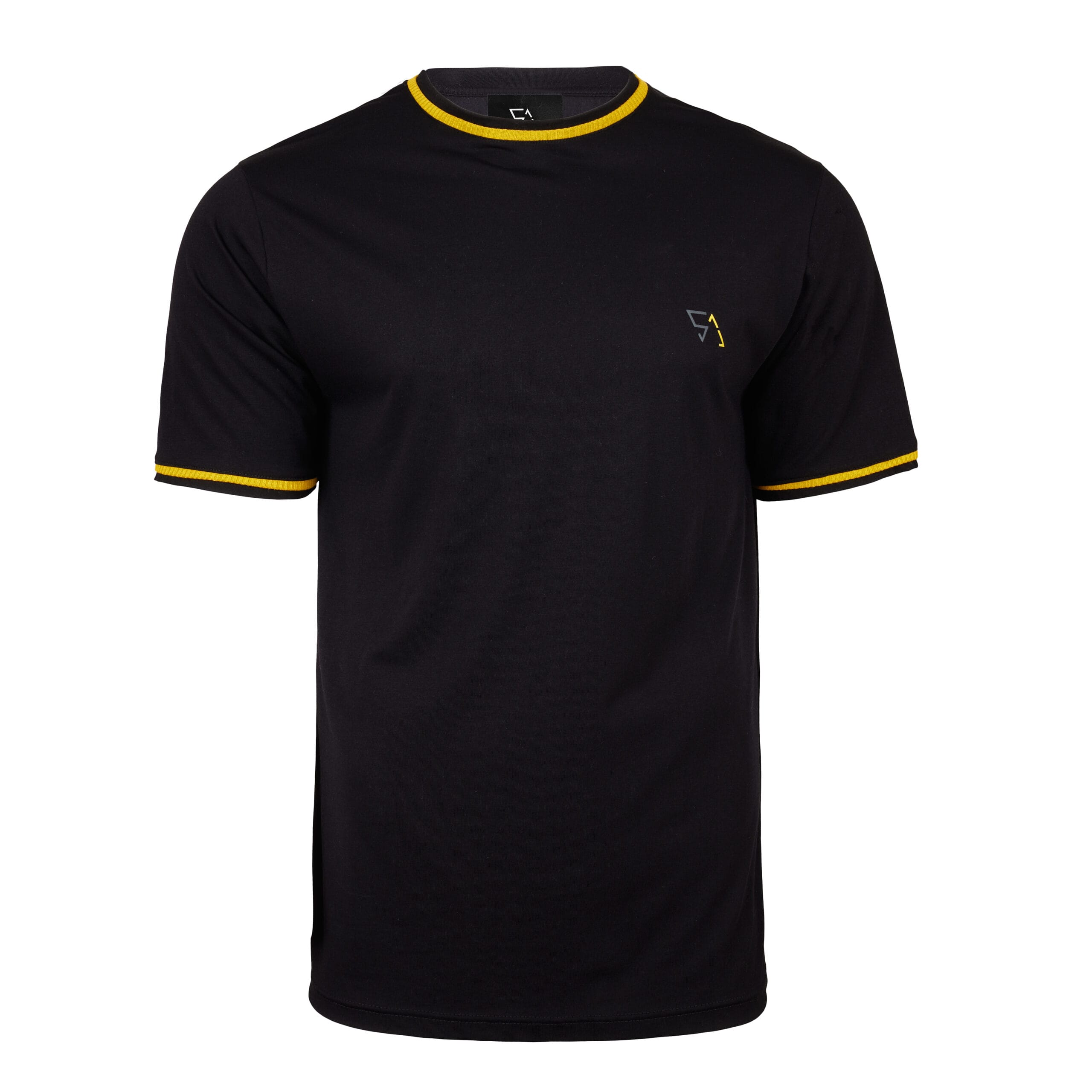 SA BLACK YELLOW TSHIRT