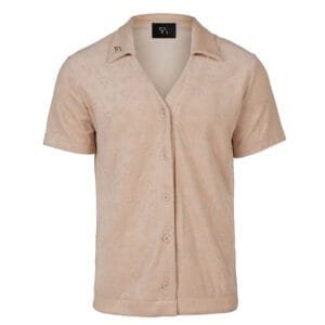 SAXSV TERRY CLOTH BEIGE SHIRT
