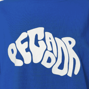 PALUMA HEAVY OVERSIZED TEE WASHED TRUE BLUE