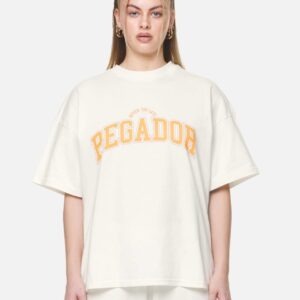 WAYRUNA HEAVY OVERSIZED TEE WASHED COCONUT MILK