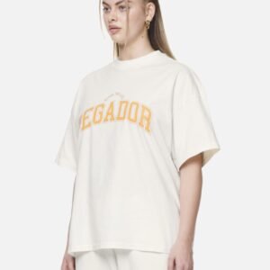 WAYRUNA HEAVY OVERSIZED TEE WASHED COCONUT MILK