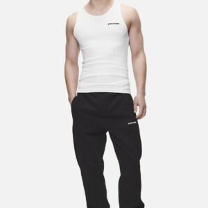 LOGO RIB UNDERSHIRT WHITE