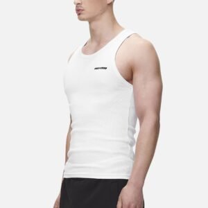 LOGO RIB UNDERSHIRT WHITE