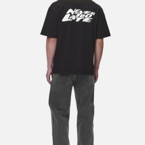 NARSON OVERSIZED TEE WASHED BLACK