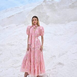 PINK SELENE DRESS