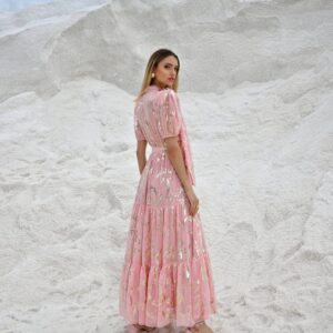 PINK SELENE DRESS