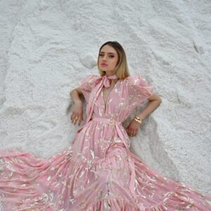 PINK SELENE DRESS