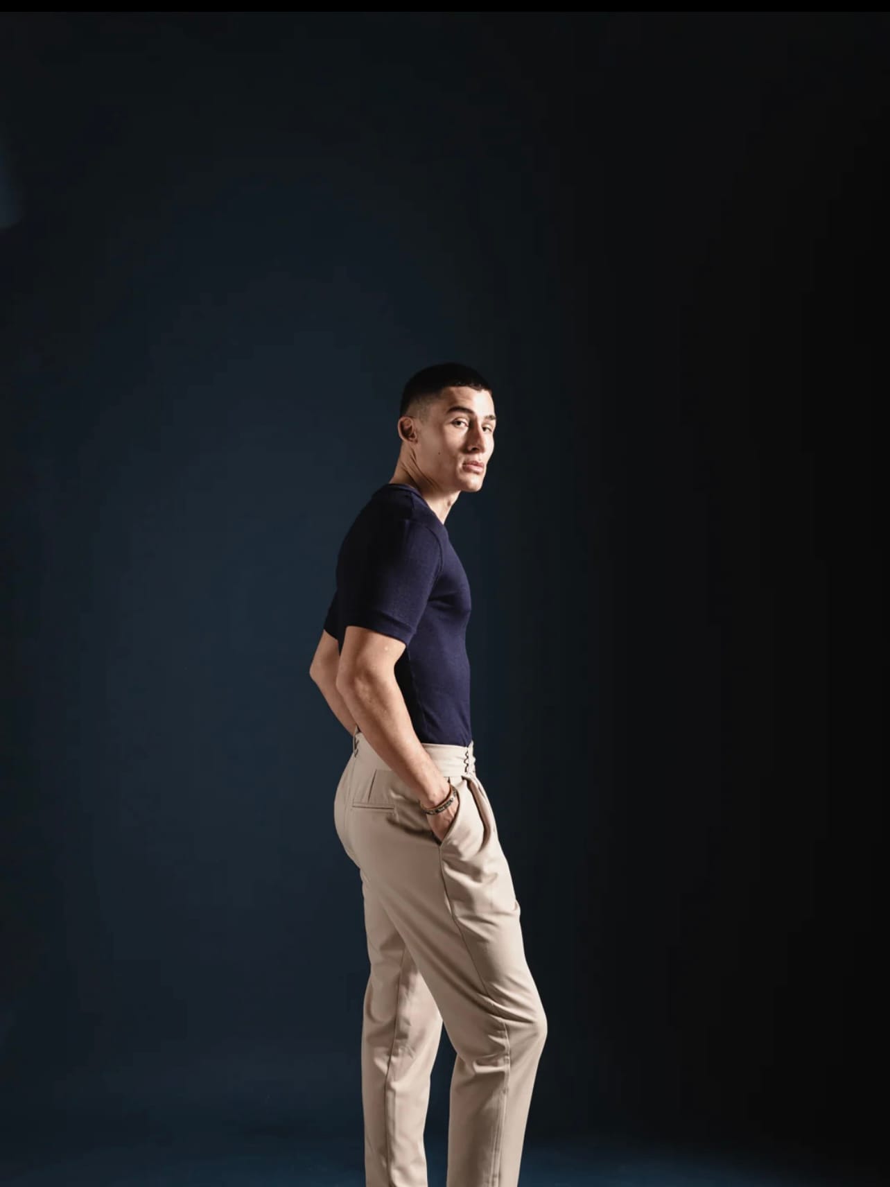 Breath T-shirt dark blue