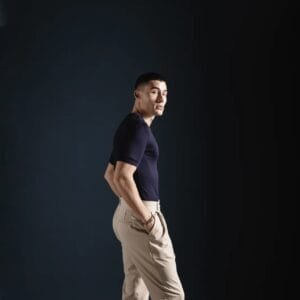 Breath T-shirt dark blue