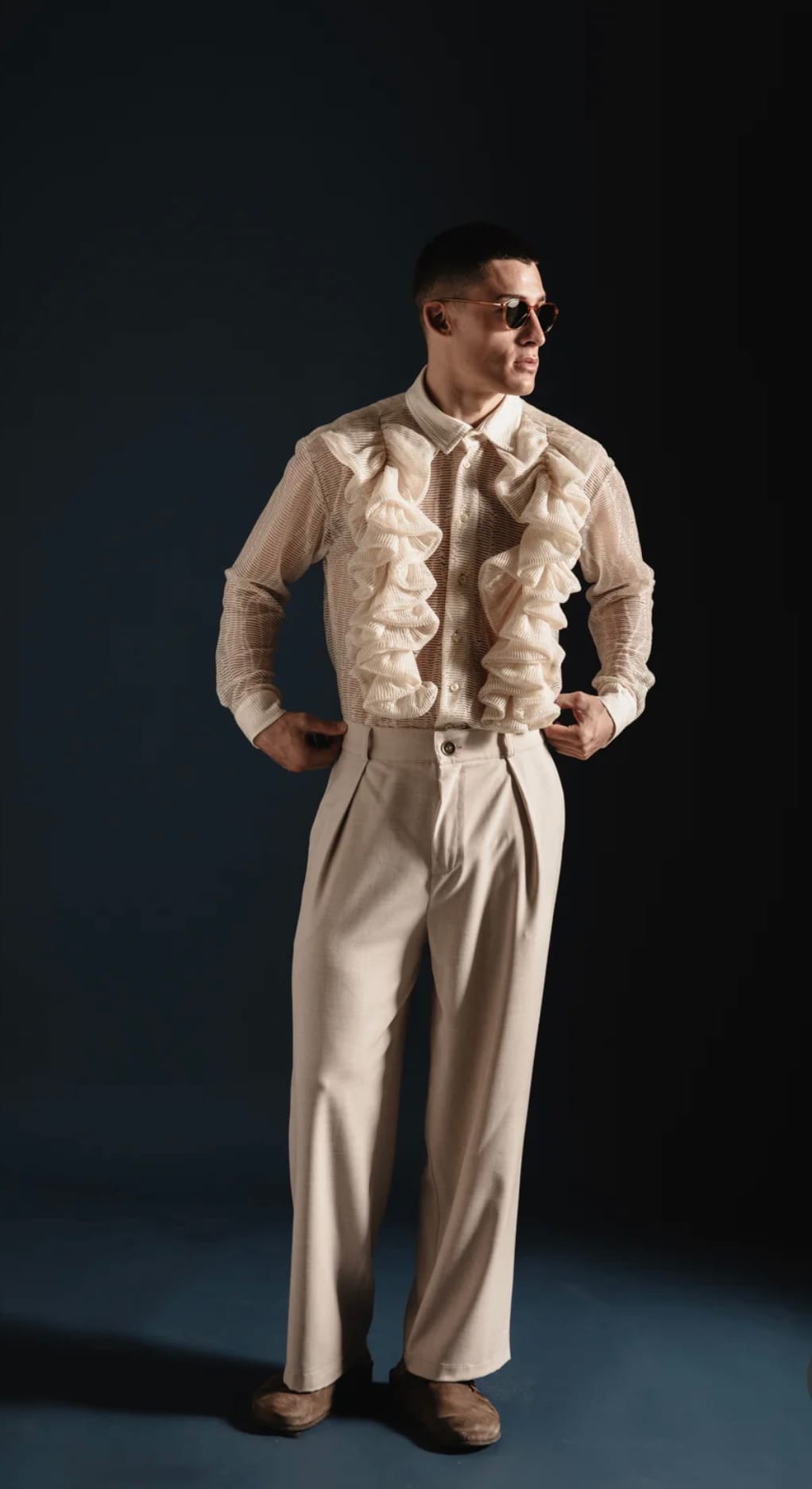 Echo pants beige