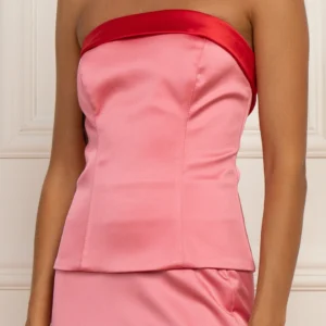 Rosalinda silk corset