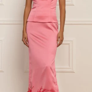 Rosalinda silk corset