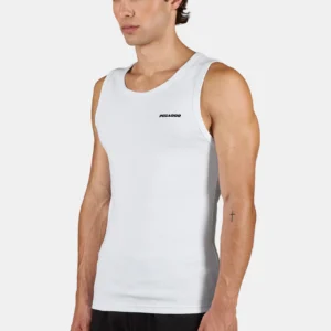 LOGO RIB UNDERSHIRT WHITE