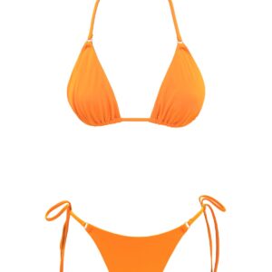 PAPAYA HOT TRIANGLE BIKINI