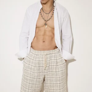 Vacay Checked Shorts