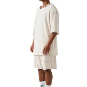 Signature Men’s shorts Ecru