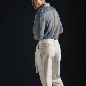 LONGUS PANTS OFF WHITE