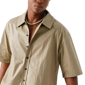 Boxy Shirt beige