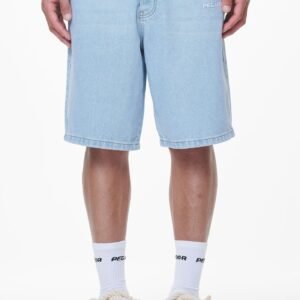 EARL JEANS SHORTS WASHED LIGHT BLUE