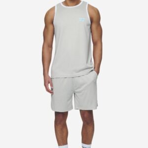 TULARE MESH TANK TOP PEARL GREY