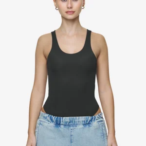 DONNA STRING TOP BODY BLACK