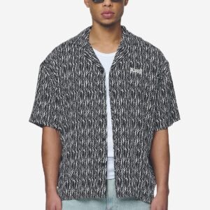 ZIRCON SUMMER SHIRT BLACK