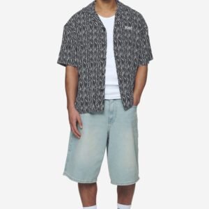 ZIRCON SUMMER SHIRT BLACK