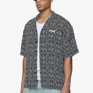 ZIRCON SUMMER SHIRT BLACK