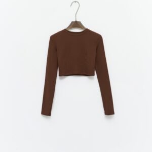 CROP TOP BROWN KAREN