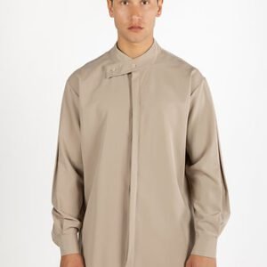Long Sleeve Oversized mao Shirt