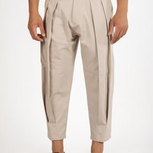 High Waist Pleated Pa