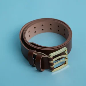 ELLIE BROWN LEATHER BELT
