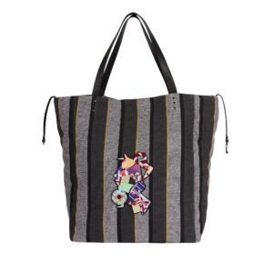 N O S T O S 3D All Bags mino stripes grey