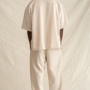 Overshirt Zipper Ecru