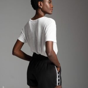 Black shorts with side decorated stars HECTOR