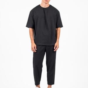 OVERSHIRT VITTORIO MIROLIO - BLACK