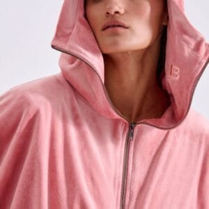 Ροζ Βελούδινη Ζακέτα PHYLLIS