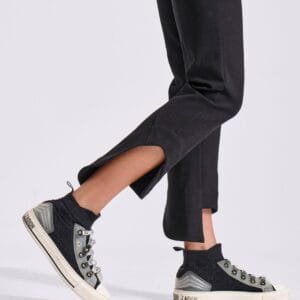 Μαύρο γυναικείο ανορθωτικό παντελόνι ιππασίας MONTY