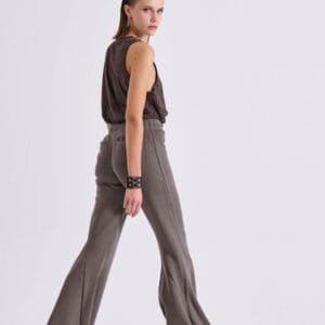 Παντελόνι φόρμας ανθρακί καμπάνα MILLER