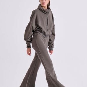 Παντελόνι φόρμας ανθρακί καμπάνα MILLER