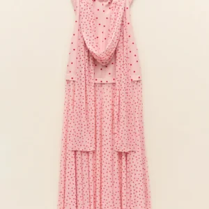 PINK POLKA DOT DRESS