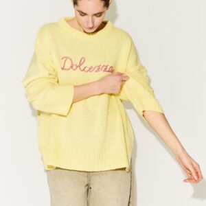YELLOW SWEATER