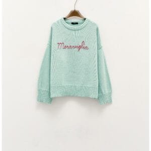 MINT GREEN SWEATER